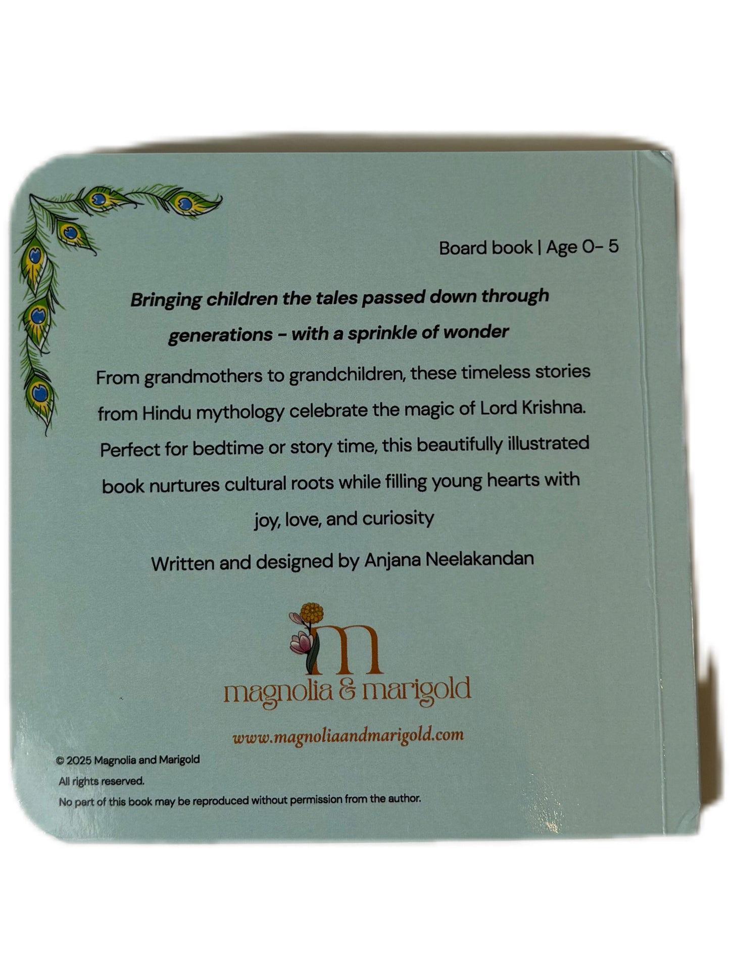 Tales of Krishna-Set of 2 Toddler board Books