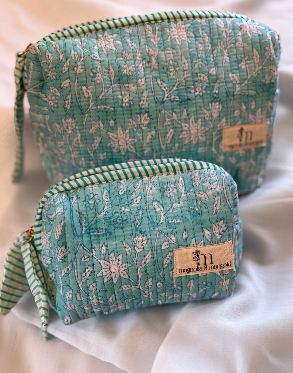 Jaipur Teal Pouch