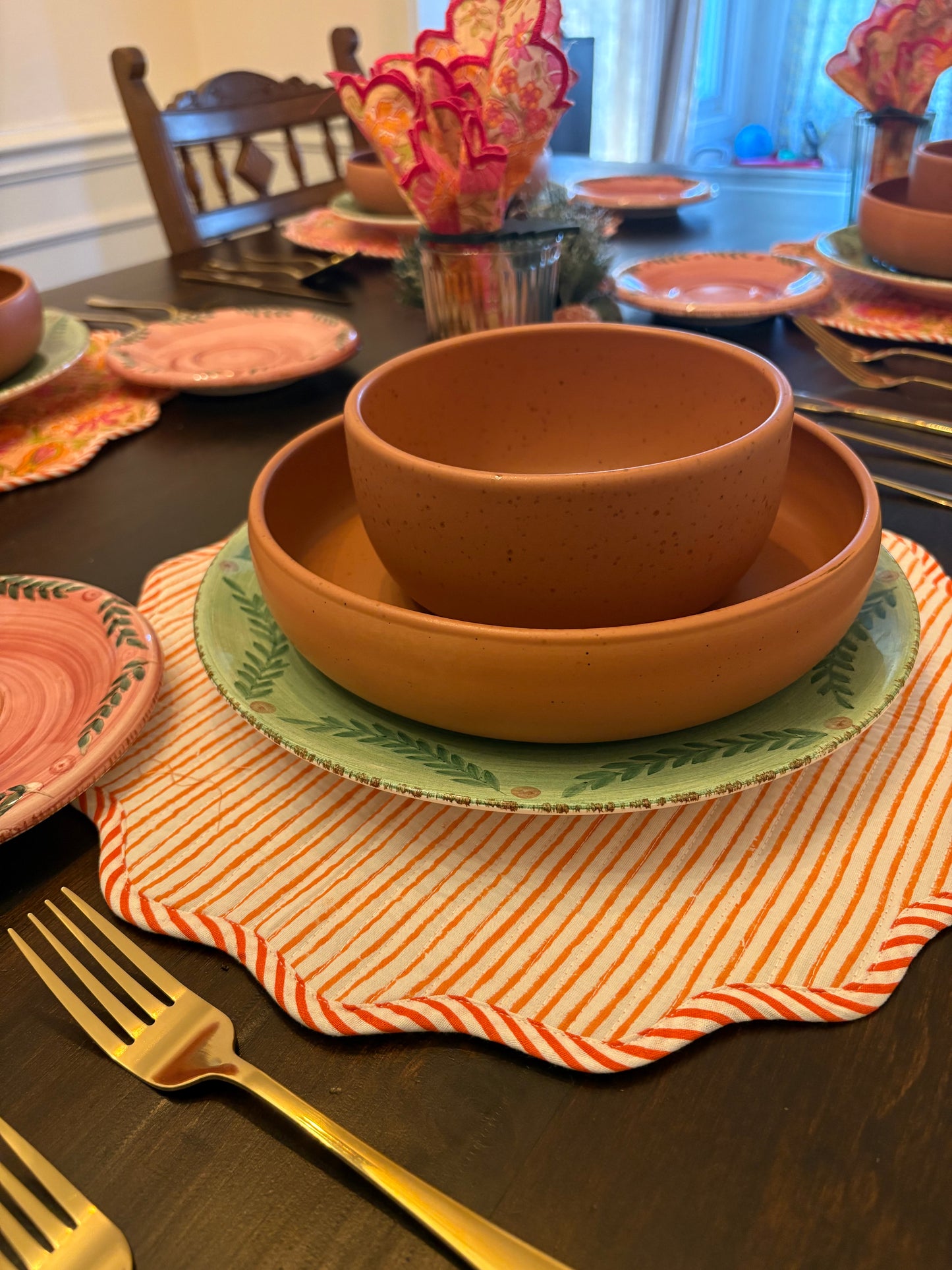 Rani Garden Round Placemat