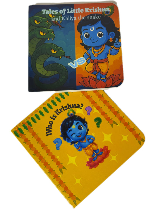 Tales of Krishna-Set of 2 Toddler board Books