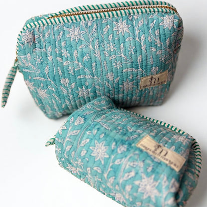 Jaipur Teal Pouch