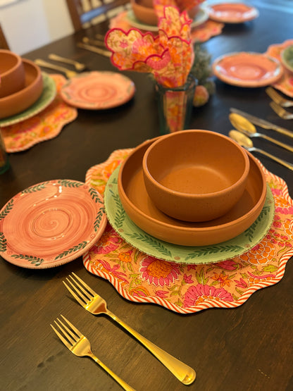 Rani Garden Round Placemat