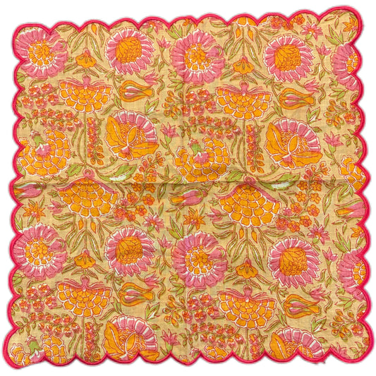 Rani Garden Embroidered Napkins