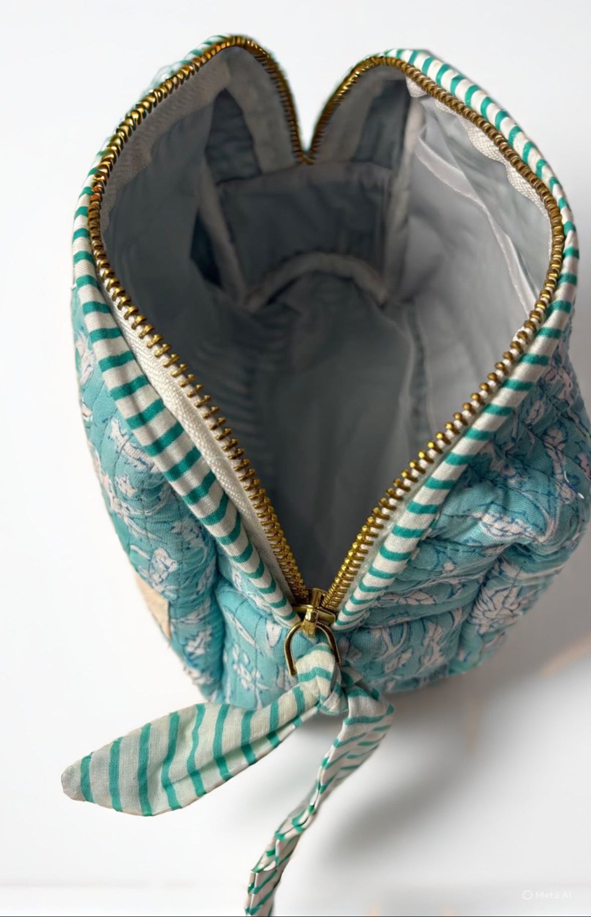 Jaipur Teal Pouch