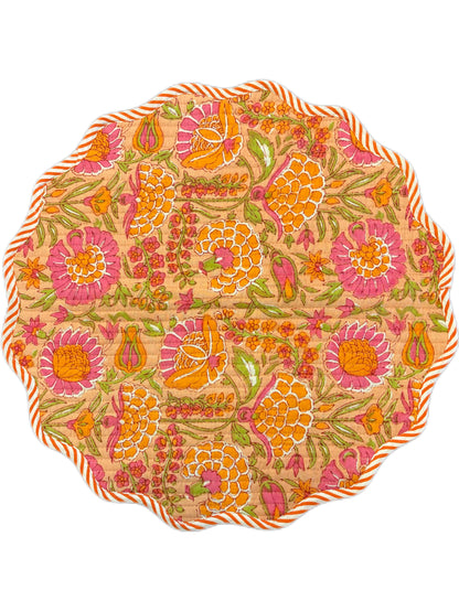 Rani Garden Round Placemat