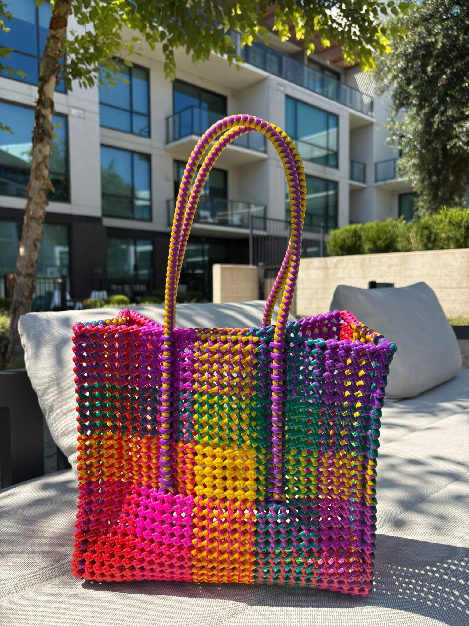 Madras Koodag Bag – Magnolia and Marigold