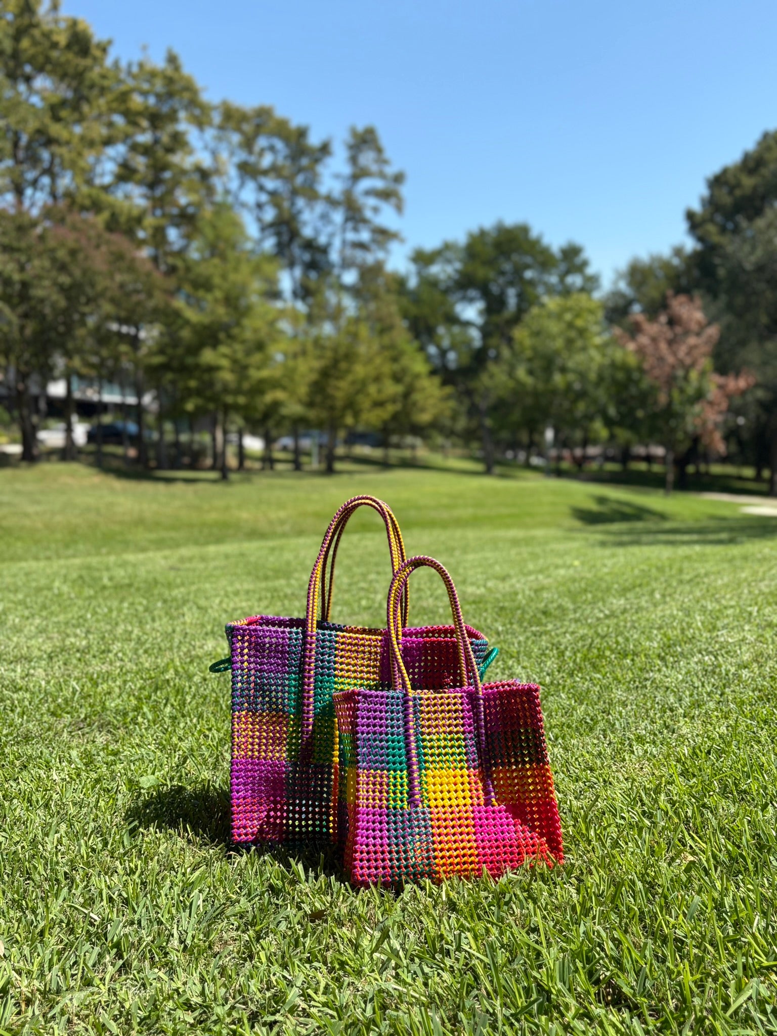 Madras Koodag Bag – Magnolia and Marigold