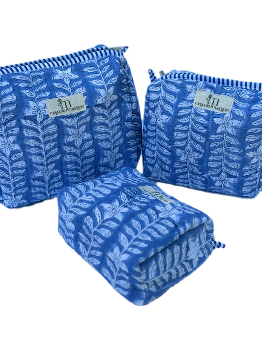 White Lilly Waterproof Travel pouch